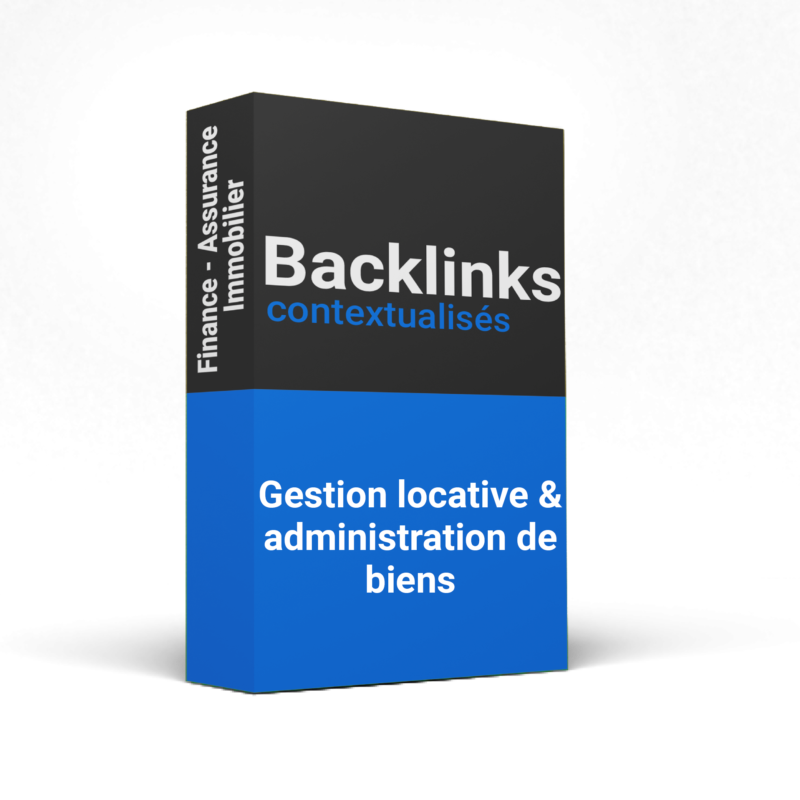 Backlinks Gestion locative et administration de biens