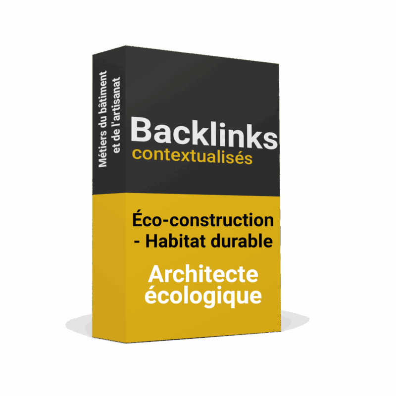 backlinks Architecte écologique