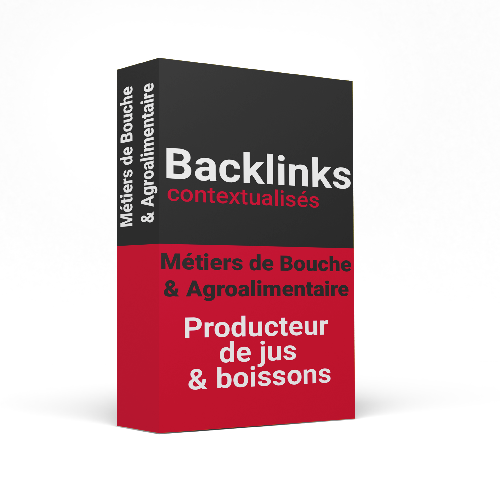 Backlinks Producteur de jus / boissons | Atelier agro-artisanal
