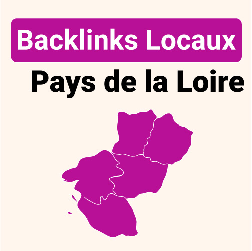 Backlinks en région Pays de la Loire